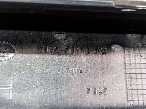 RANGE ROVER EVOQUE L538 N/S PASSENGER SIDE LEFT REAR QUARTER PILLAR