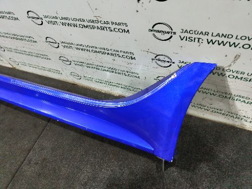 JAGUAR XF X260 N/S PASSENGER SIDE LEFT SIDE SKIRT BLUE JHK