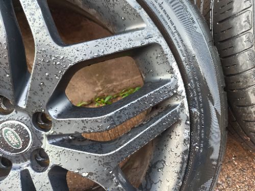 RANGE ROVER SPORT L494 SET OF 4 22" ALLOY WHEELS WITH TYRES