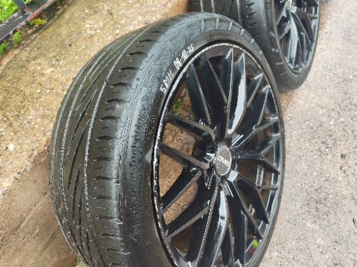 JAGUAR XF X250 SET OF 4 19" CRUIZE ALLOY WHEELS WITH TYRES