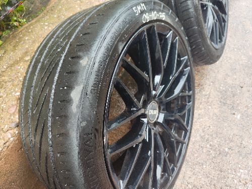 JAGUAR XF X250 SET OF 4 19" CRUIZE ALLOY WHEELS WITH TYRES