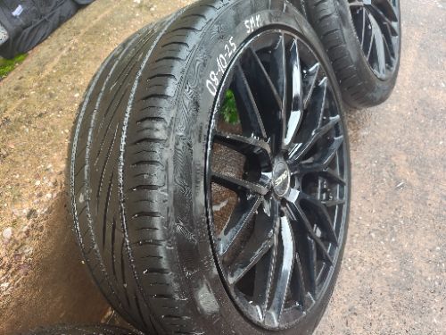 JAGUAR XF X250 SET OF 4 19" CRUIZE ALLOY WHEELS WITH TYRES