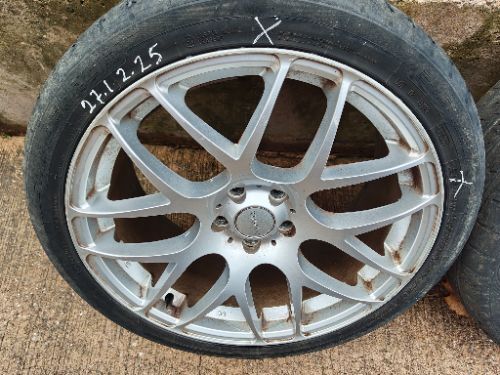 JAGUAR XF X250 FACELIFT SET OF 4 19" ALLOY WHEELS WITH TYRES