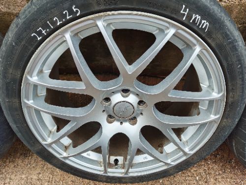 JAGUAR XF X250 FACELIFT SET OF 4 19" ALLOY WHEELS WITH TYRES