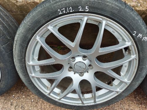 JAGUAR XF X250 FACELIFT SET OF 4 19" ALLOY WHEELS WITH TYRES