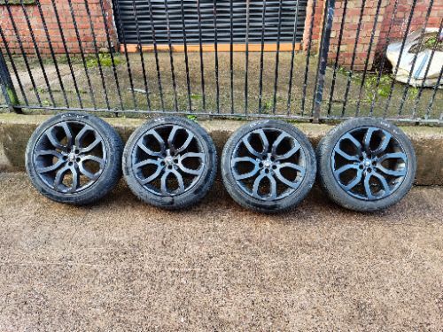 RANGE ROVER EVOQUE L538 FACELIFT SET OF 4 20" ALLOY WHEELS WITH TYRE