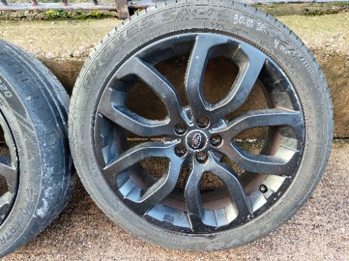 RANGE ROVER EVOQUE L538 FACELIFT SET OF 4 20" ALLOY WHEELS WITH TYRE