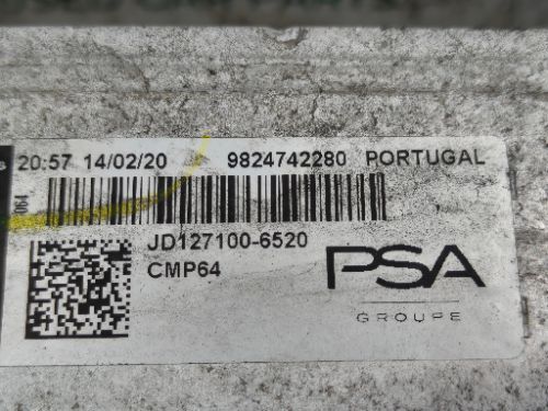PEUGEOT 2008 MK2 1.2 PETROL INTERCOOLER