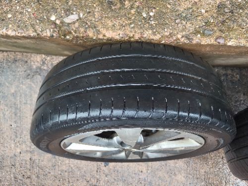 HYUNDAI I20 MK2 SET OF 4 16'' ALLOY WHEELS WITH TYRES