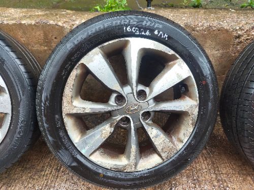HYUNDAI I20 MK2 SET OF 4 16'' ALLOY WHEELS WITH TYRES