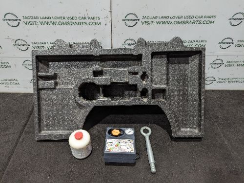 JAGUAR XF X260 TYRE REPAIR KIT AND FOAM STORAGE TRAY