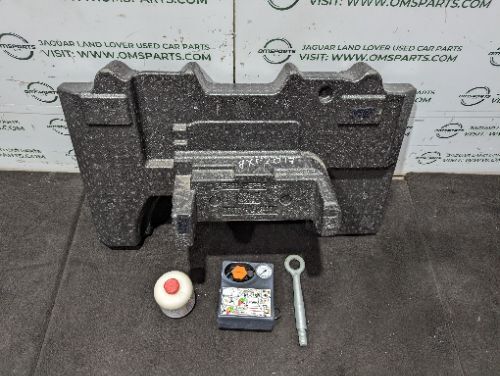 JAGUAR XF X260 TYRE REPAIR KIT AND FOAM STORAGE TRAY