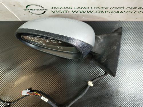 JAGUAR XK X150 N/S PASSENGER SIDE LEFT WING MIRROR SILVER MEE