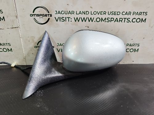 JAGUAR XK X150 N/S PASSENGER SIDE LEFT WING MIRROR SILVER MEE