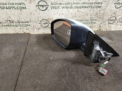 RANGE ROVER EVOQUE L538 N/S PASSENGER SIDE LEFT WING MIRROR WHITE 867
